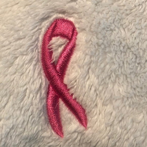 NorthFace Fleece Jacket Pink Ribbon Breast Cancer - Picture 3 of 5